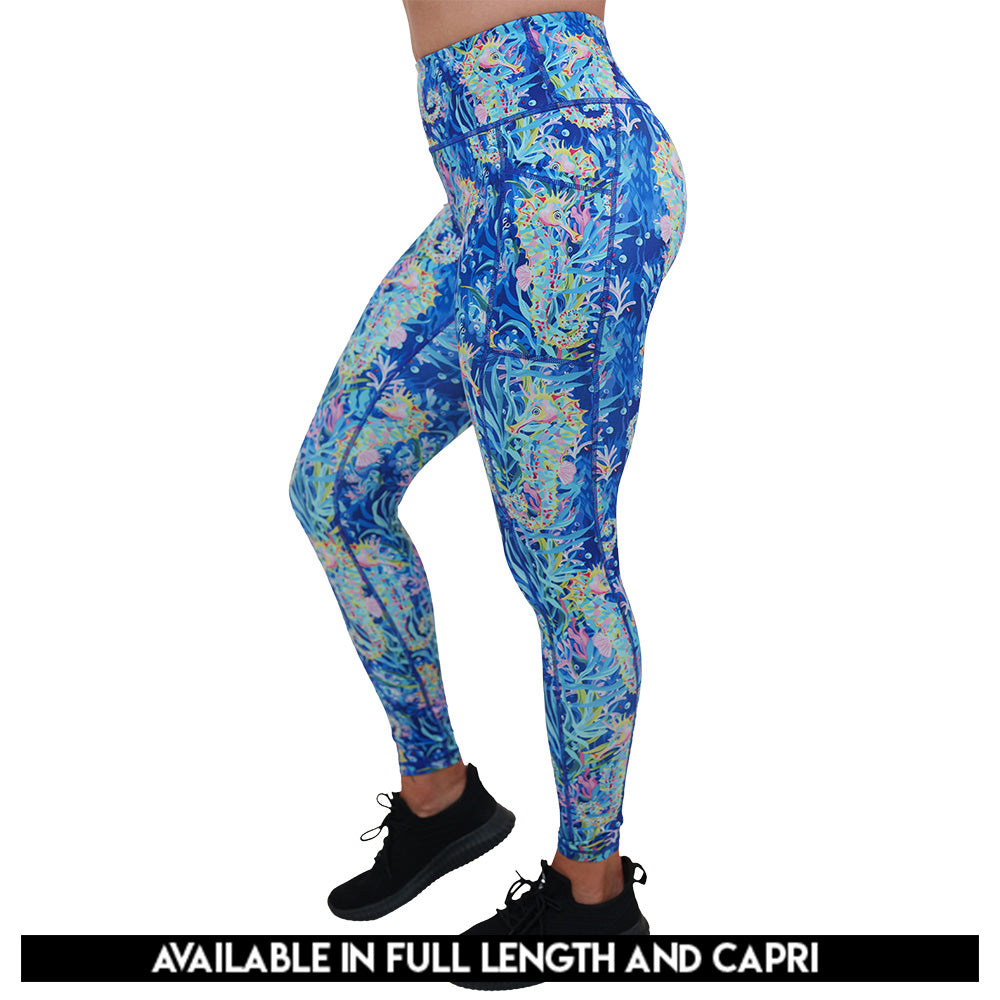 Ocean Blues Leggings