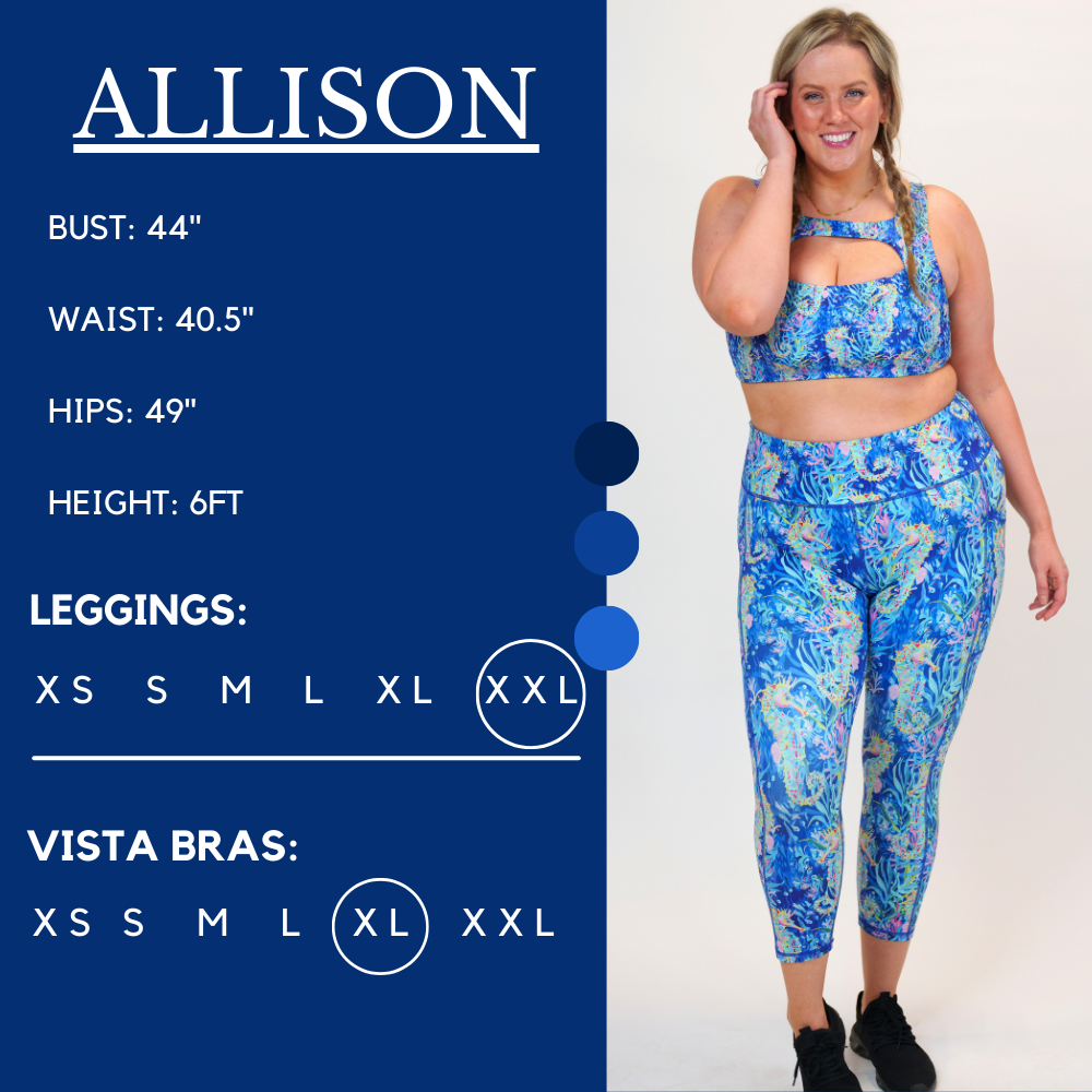 Ocean Blues Leggings
