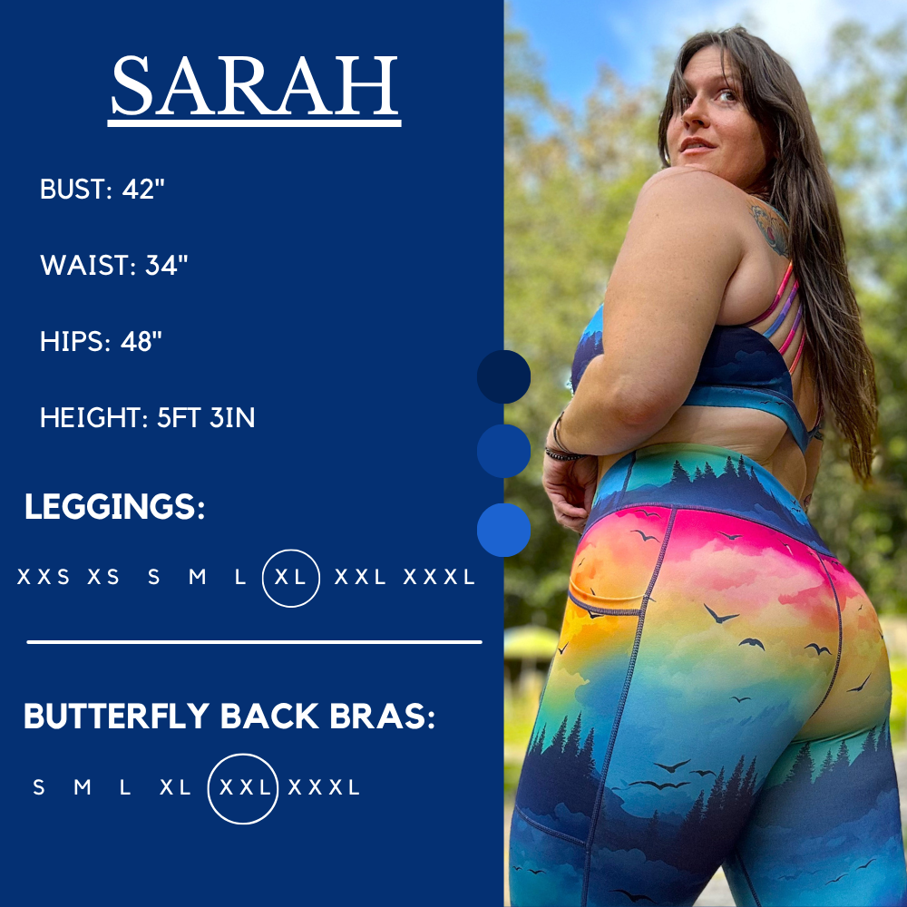 Ombre Sky Leggings