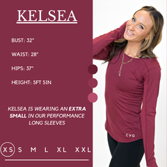 Performance Long Sleeve Shirt | Pomegranate