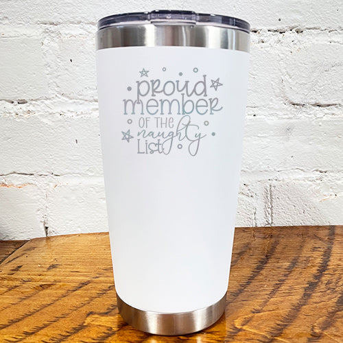 Tumbler | Proud Member Of The Naughty List