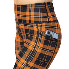 Pumpkin Patch Plaid Leggings