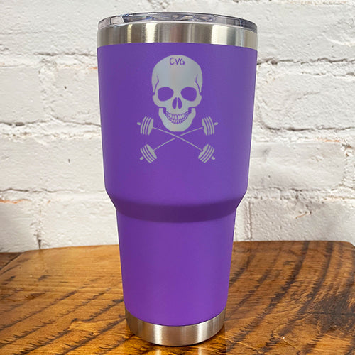 Tumbler | Skull & Barbell Crossbones