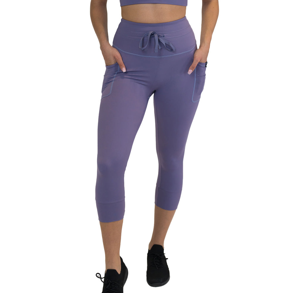 Omni Leggings | Purple Ash