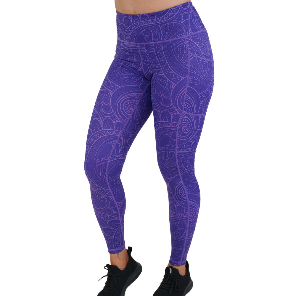 Purple Zenergy Leggings