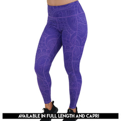 Purple Zenergy Leggings
