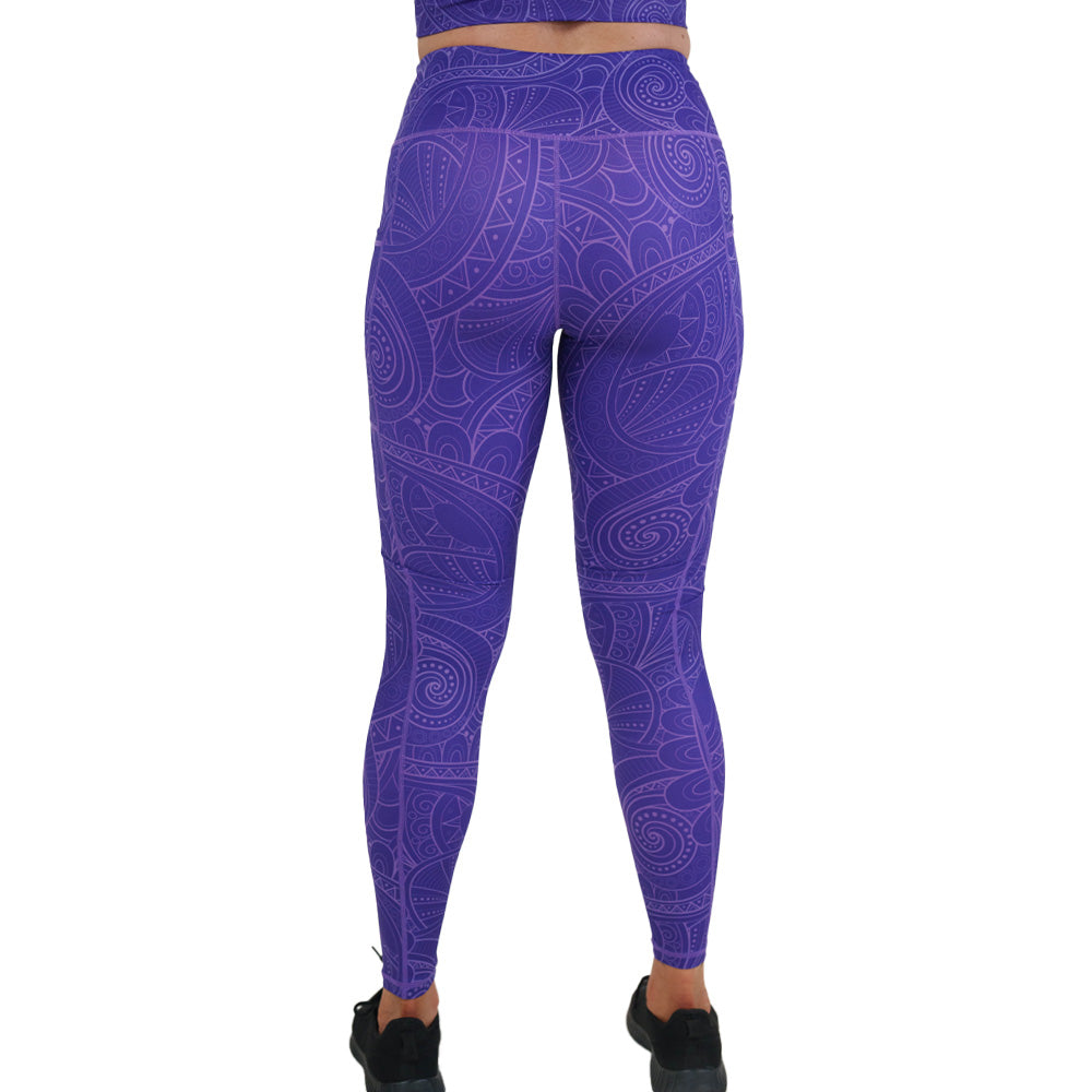 Purple Zenergy Leggings