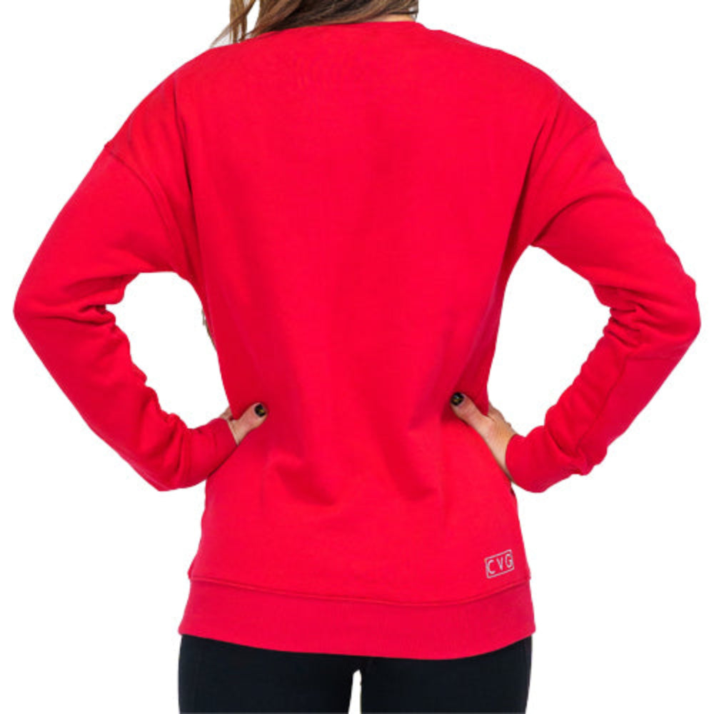 Red Basic Crew Neck