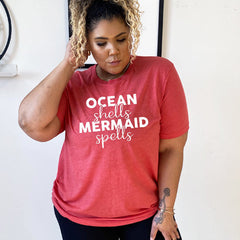 Ocean Shells & Mermaid Spells Unisex