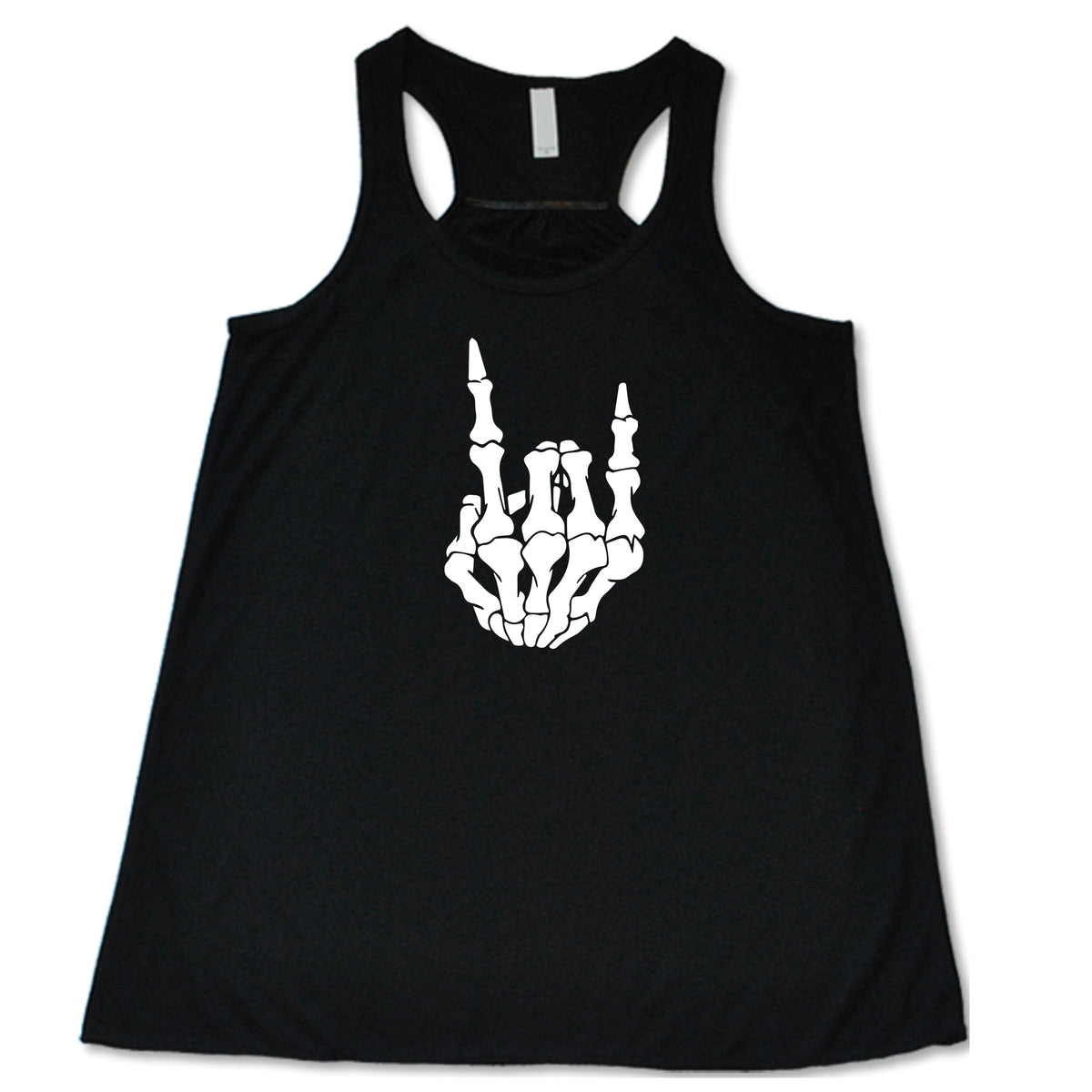 Rocker Skeleton Hand Shirt