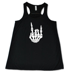 Rocker Skeleton Hand Shirt