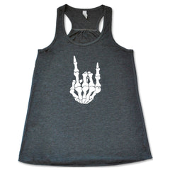 Rocker Skeleton Hand Shirt