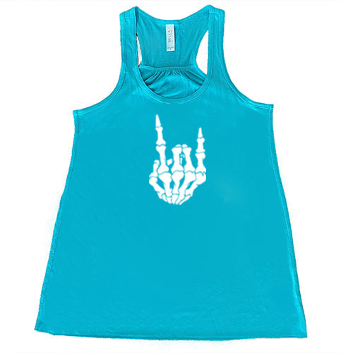 Rocker Skeleton Hand Shirt