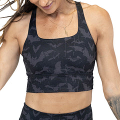 Longline Bra | Shadow Bats