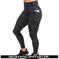 Silhouette Skulls Leggings