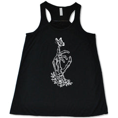 Skeleton Hand Butterfly Shirt