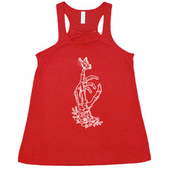 Skeleton Hand Butterfly Shirt