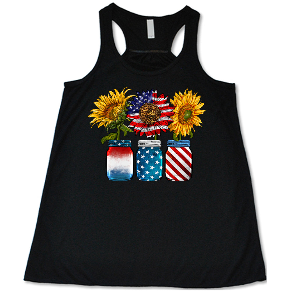 Sunflower Mason Jars Shirt