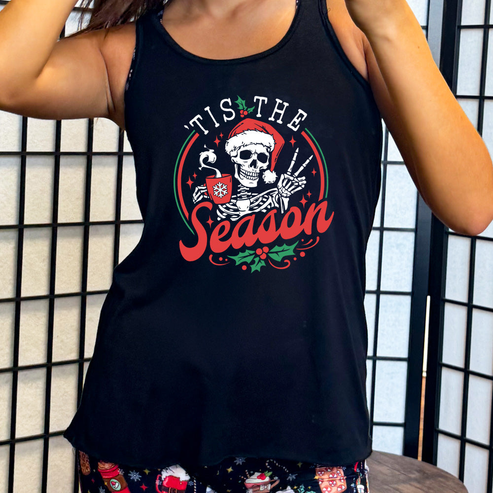 Tis The Season Skeleton Mug Shirt