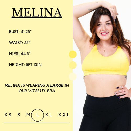 Vitality Bra | Yellow