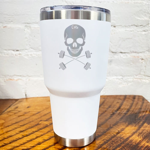 Tumbler | Skull & Barbell Crossbones